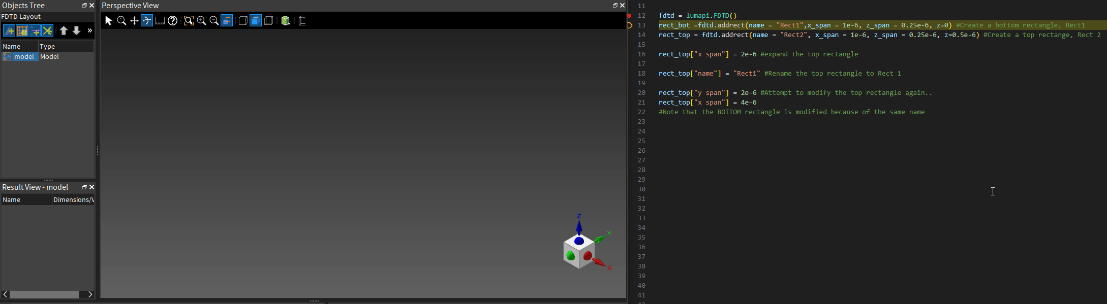 Duplicate object animation